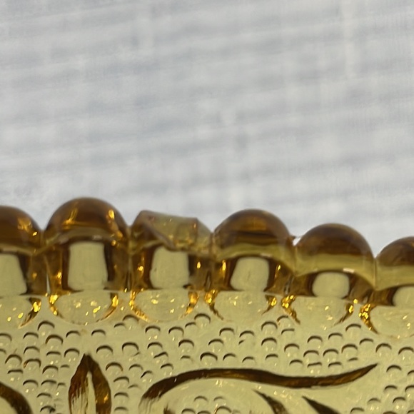 BROCKWAY 9" amber glass serving bowl and 5” bowl Concord - Picture 6 of 7